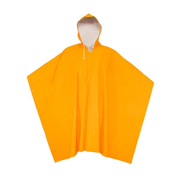 PONCHOS PVC SEGPRO 0.32MM NARANJA
